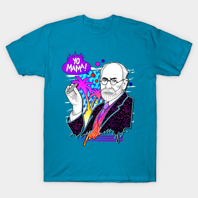 Yo Mama - Freud T-Shirt by Mr Eggs Favorites